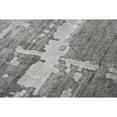 thumbnail image 5 of Alora Decor Radiant 8' x 10' Abstract Gray/Lt. Gray Hybrid Area Rug, 5 of 7