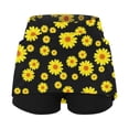 thumbnail image 6 of ibiyuan Pleated Skirts For Women Womens Mini Skirt Skorts Flowy High Waisted Ruffle Tiered Casual Summer Beach Short Skirts Built-in Shorts 2026, 6 of 7