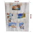 thumbnail image 2 of Portaretrato CHIC-FANTASY Blanco Madera y Lona con pinzas 1 pz, 2 of 5