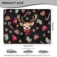 thumbnail image 7 of HUISEFOR Christmas Reindeer Bow Car Trunk Mat 29" x 39" Universal Cargo Liner Scratchproof, All Weather Full Protection Fits for Most Cars SUV, 7 of 7