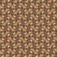 thumbnail image 1 of Ahgly Company Machine Washable Indoor Square Transitional Saddle Brown Area Rugs, 8' Square, 1 of 7