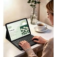 thumbnail image 6 of Wireless Keyboard Cover with Trackpad & Mouse for Lenovo Idea Tab Pro 12.7 Inch 2025，Black, 6 of 7