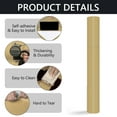 thumbnail image 5 of Tripumer 1 Roll Kitchen Cabinet Wallpaper 15.8 x 197 inch Contact Paper Peel and Stick Self Adhesive Film Paper Vinyl Contact Paper for Kitchen Cabinets Bathroom Counters Gold, 5 of 6