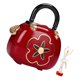 thumbnail image 3 of Clockwork Music Box Rotary Dancing Girl Bag Shape Jewelry Box Decoration For Bedroom, Office, Study Organizer Desktop Ornaments Rojo Colco Estuche de música, 3 of 5