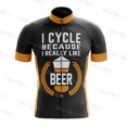 thumbnail image 3 of Colección clásica de cerveza retro, camiseta de ciclismo de secado rápido, para motociclismo, carreras, cross country, equipo, bicicleta, deportes esenciales, manga corta, 3 of 5