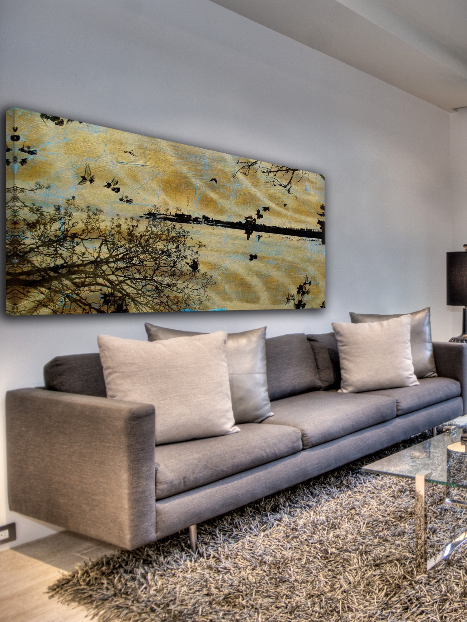 Marmont Hill - "golden Bay Blue" By Trac
