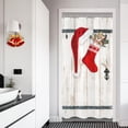 thumbnail image 2 of Winter Snow Christmas Shower Curtain 60Wx72L Inch Village Pine Tree Xmas Landscape Holiday Bathroom Set Accessories Decor with 12 Pack Hooks, 2 of 5