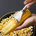 thumbnail image 6 of Kitchen Gadget Peeler Pro for Efficient Corn Stripping and More Stainless Steel 430 Utility Tool for Kitchen Prep and Garnish Preparation, 6 of 6