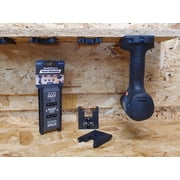 StealthMounts Tool Mounts compatible with Bosch 18v PRO, Black, 4 per Pack