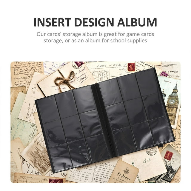 unbranded Álbum De Almacenamiento Para Tarjetas Coleccionables Con