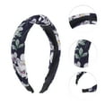 thumbnail image 3 of Unique Bargains 1 Pc Fashion Headbands for Women Phalaenopsis Navy Blue, 3 of 6