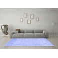 thumbnail image 3 of Ahgly Company Indoor Rectangle Abstract Blue Modern Area Rugs, 6' x 9', 3 of 4