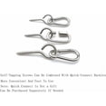 thumbnail image 5 of Tornillos autorroscantes circulares redondos de ovejas con anillo de tornillo de acero inoxidable 304, 5 of 5