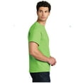 thumbnail image 3 of Gildan Short Sleeve T-Shirt for Men, Heavy Cotton Crewneck Classic Shirt, Lime Tee, 2XL, 3 of 5