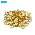 thumbnail image 3 of Uxcell 12mm Tube OD Brass Compression Sleeves Ferrules Brass Ferrule Fitting 100 Pack, 3 of 6