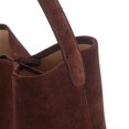 thumbnail image 4 of Bolso de mano de gamuza Real para mujer, de gran capacidad bolso de viaje, reversible, de un solo hombro, 4 of 5