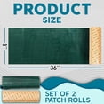 thumbnail image 2 of Pool Patch Repair Kit 2 Rolls 8x36 inch, Green Swimming Pool Safety Cover Self Adhesive Patch Kit, 2 of 7