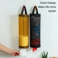 thumbnail image 3 of Injueey Soporte para bolsa de comestibles Colgante Cocina Dispensador de almacenamiento de basura Puerta trasera Misceláneas Correa Organizadores de utensilios de cocina Amarillo, 3 of 6