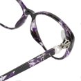 thumbnail image 3 of Progressive Multifocal Glasses Anti Blue Ray Progressive Multifocal Glasses for Reading Gaming TV Phones +100 Black Purple Frame, 3 of 4