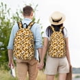 thumbnail image 4 of Disketp Vintage Plaid Cute Sunflower Mochila de Lona Estampada, Mochila Escolar de Viaje Ligera para Estudiantes y Portátil-Small, 4 of 5