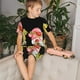 thumbnail image 4 of Balery Hello Summer Gnome Conjunto de Pijama Infantil de Manga Corta con Estampado – Ropa de Dormir de Algodón Suave-X-Large, 4 of 6