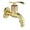 Gold, variant on Zinc Alloy Faucet for Laundry, Bathroom, Wall Mount, Faucet, Outdoor Garden Hose, Unique Cold Faucet , Bronze