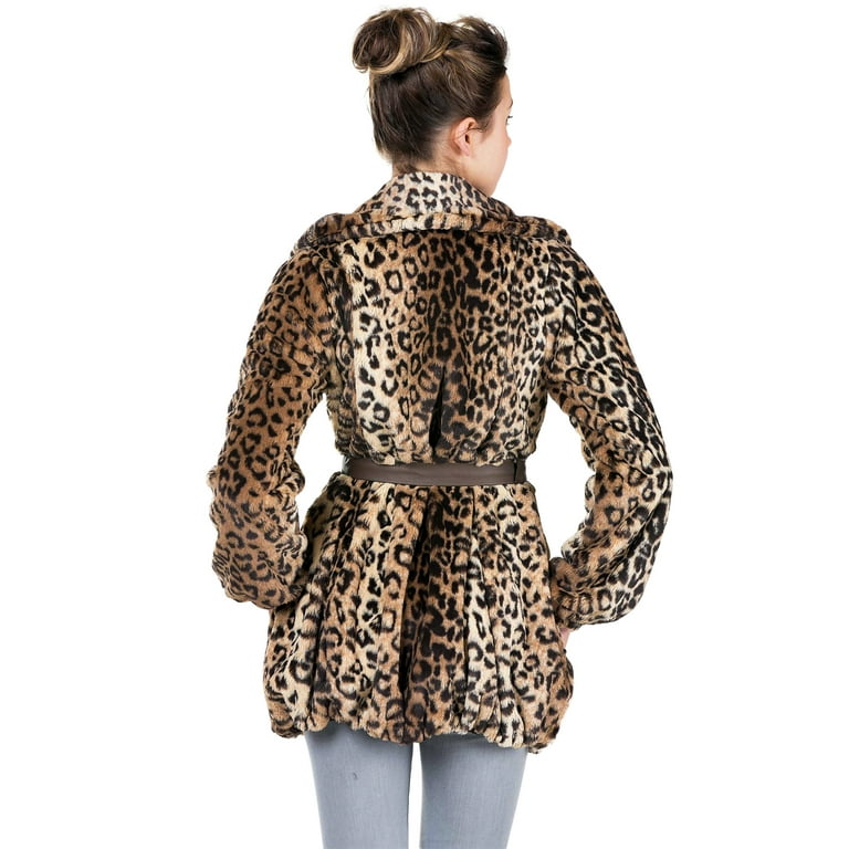 Walmart shop leopard jacket