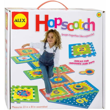 ALEX Toys Jeu actif Hopscotch avec encliquetées conseils