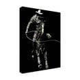 thumbnail image 2 of Trademark Fine Art 'Scratchboard Rodeo VIII' Canvas Art by Julie T. Chapman, 2 of 4