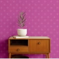 thumbnail image 2 of S4Sassy Modern Polka Dotted Diamond Wallpaper- Pink Bohemian Wall Covering, 25" X 120" Self-Adhesive Textured Vinyl Walls Paper, Decorative Wallwrap, Easy Diy Walls Covering For Bedroom, 2 of 6