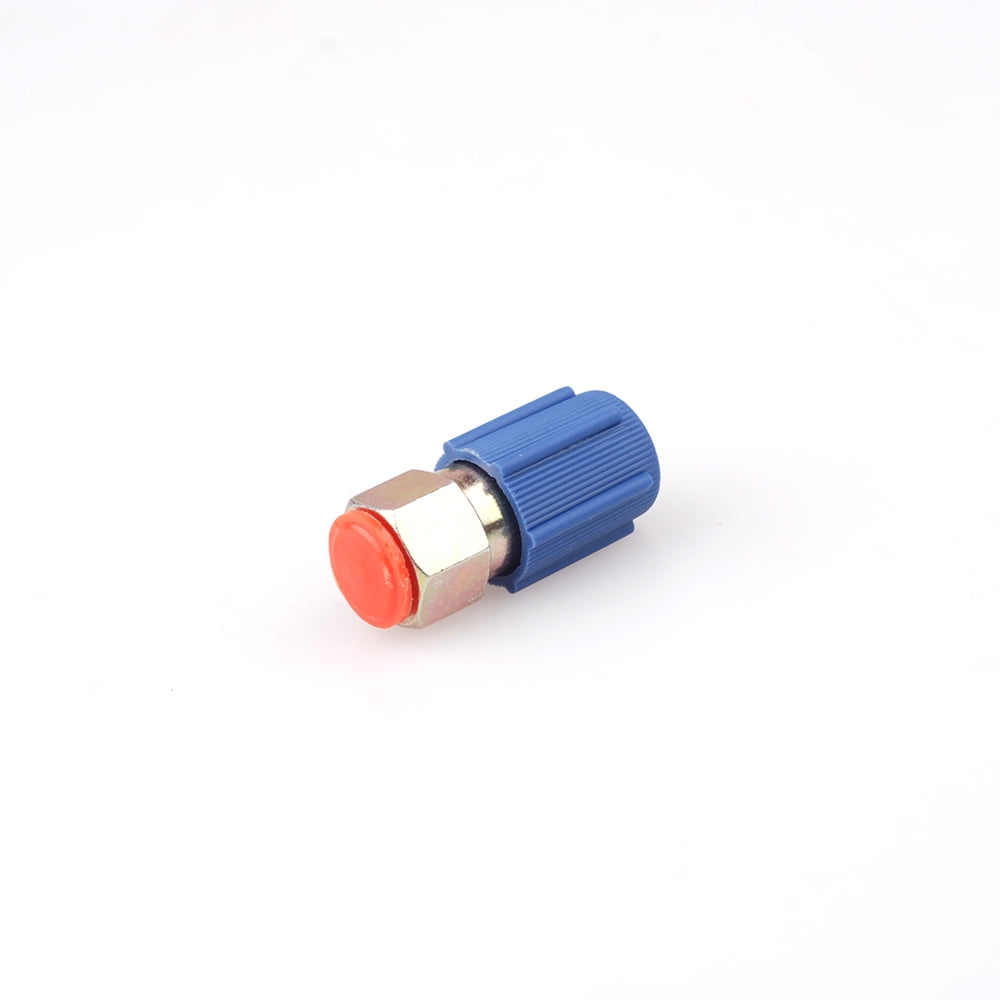 3//8 High 7//16 Low A//C Service Charging Port Adapter Retrofits R12 to R134a