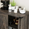 thumbnail image 4 of Discover New Products Charming Farmhouse Buffet Cabinet – Versatile Storage Sideboard for Living Room, Dining Room, and Entryway,Oaken, 4 of 7