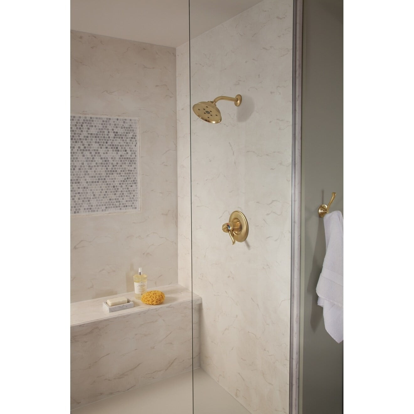 Delta T14294-CZ Linden Monitor 14 Series Shower Trim, Champagne Bronze by DELTA FAUCET