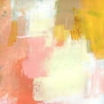 thumbnail image 3 of Barnes, Victoria 15x15 Black Modern Framed Museum Art Print Titled - Yellow and Blush I, 3 of 5