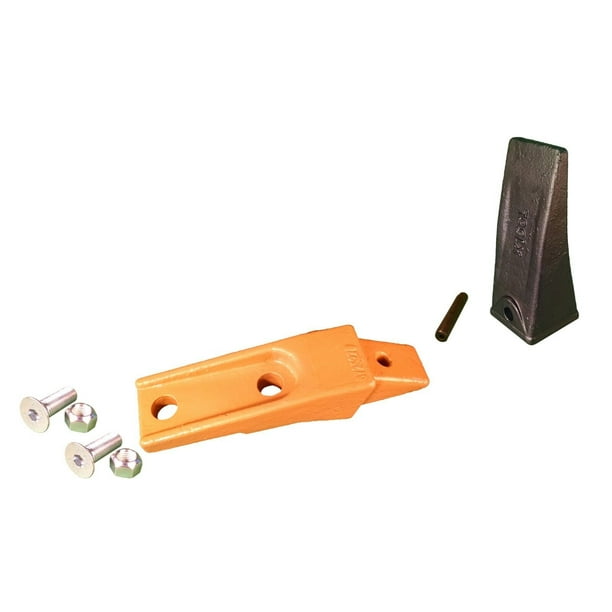 1 Bobcat Style Skid Steer Bucket Tooth, X156, w Bolton Shank, Pin