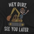 thumbnail image 2 of Blippi Hey Dirt, See You Later Youth Long Sleeve T Shirt, Black, Small, 2 of 3