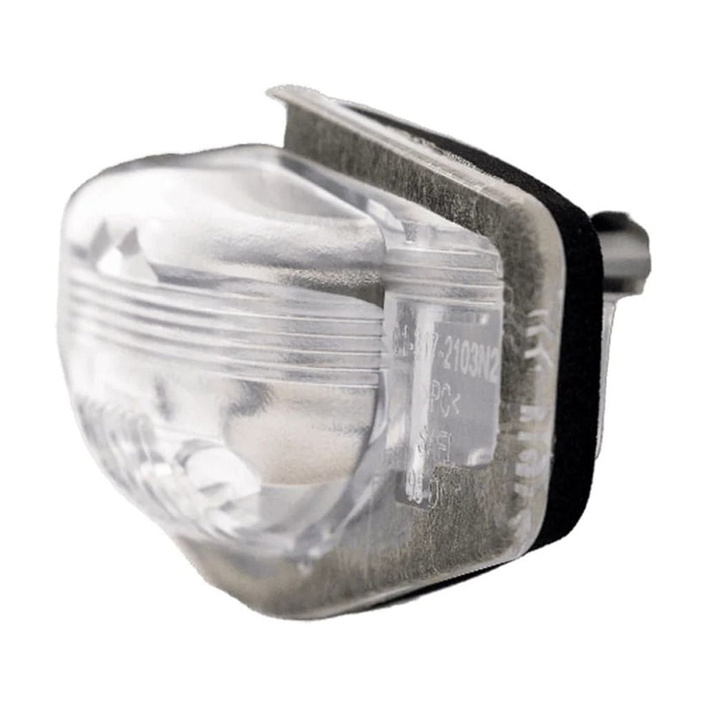 KarParts360 For Acura RDX 2007 08 09 10 11 2012 License Plate Light Assembly Driver And Passenger Side | Pair | Rear | CAPA | Clear | Plastic | Replacement For HO2870104, HO2870104C | 34100S84A01