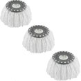 thumbnail image 1 of 3 Pack Premium Replacement Mop Heads Refill For 360 Rotating Round Spin Magic Mop, 1 of 4