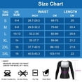 thumbnail image 5 of Women Sweat Vest Waist Trainer Trimmer Belt Weight Loss Hot Sauna Suit Zipper Workout Tank Tops Slim Body Shaper, 5 of 5