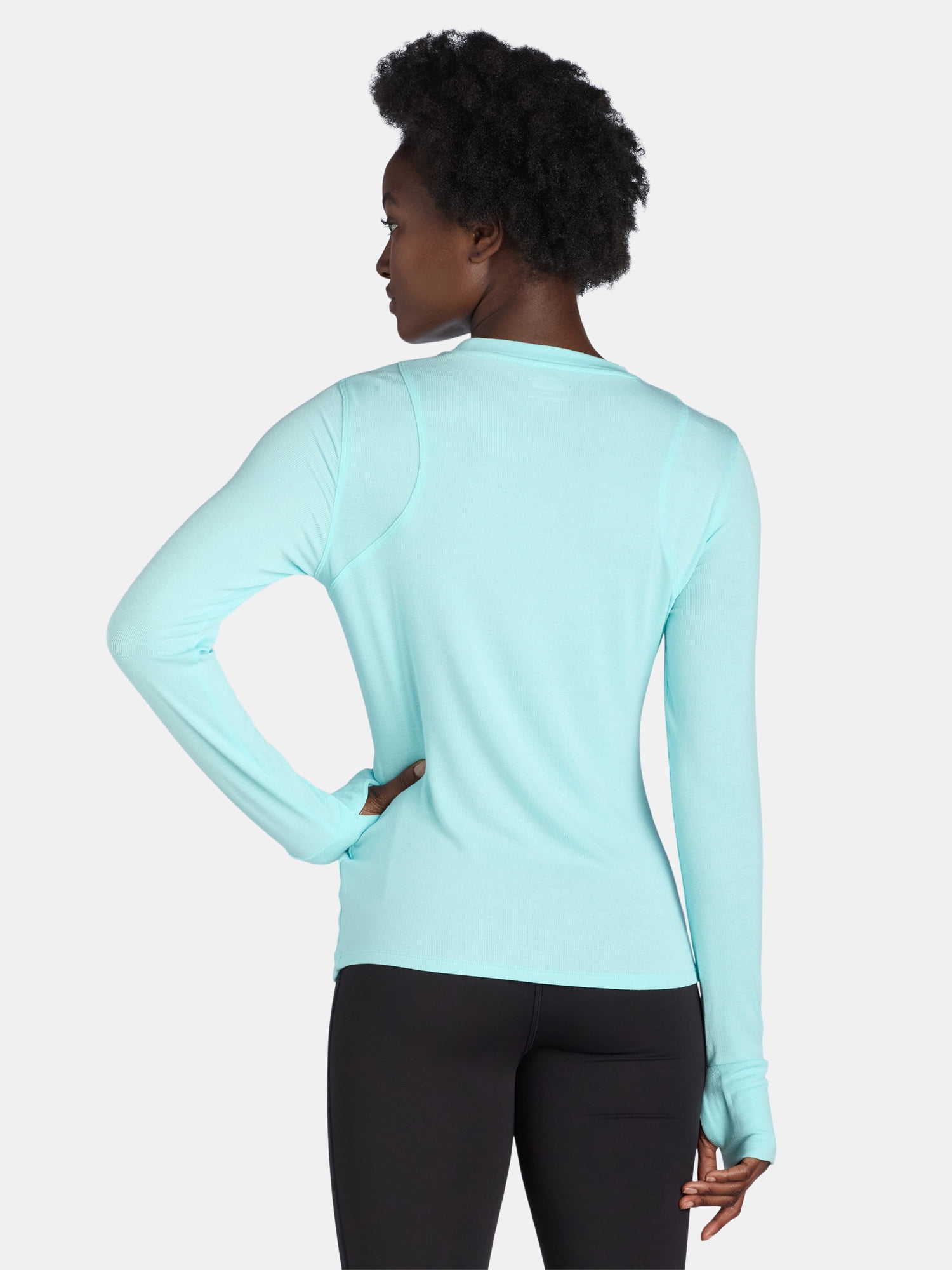 Avia Women's Long Sleeve Outdoor Tee, Sizes XS-XXXL