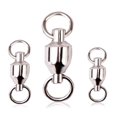 thumbnail image 3 of Worallymy 30 Uds. rodamiento de bolas anillos sólidos giratorios conectores de anzuelo de pesca de cobre con forma de palabra de mar y océano Worallymy JD735802708, 3 of 7