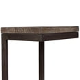thumbnail image 3 of Porter Designs Cube Architectural Metal and Mango Wood 30" Bar Stool, 3 of 12