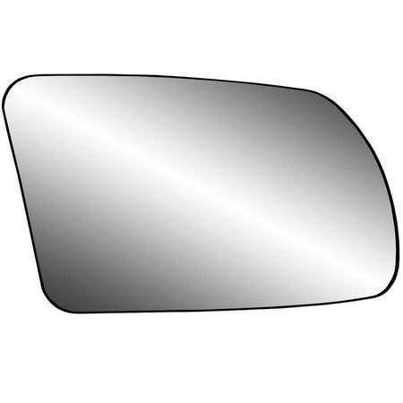 Altima Side Mirror (80214 - Fit System Passenger Side Non-heated Mirror Glass w/ backing plate, Nissan Altima Coupe 08-13, Altima Hybrid 07-11, Altima Sedan 07-12, non-foldaway mirror, 4 7/ 16