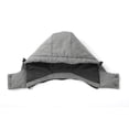 thumbnail image 6 of GGleaf Men's Winter Coat Hooded Puffer Jacket Quilted Thicken Down Alternative Coat Grey Heather, Large, 6 of 7