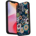 thumbnail image 1 of Pretty-Folk-Floral-2 Phone Case, Degined for iPhone 14 Pro Max Case Men Women, Flexible Silicone Shockproof Case for iPhone 14 Pro Max, 1 of 1
