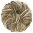 thumbnail image 5 of Messy Bun Beach Blonde Hair Piece Human Hair Blonde – Natural Soft Updo Look, Secure & Lightweight Hair Bun Extensions For Women, messy bun hair piece, 5 of 10