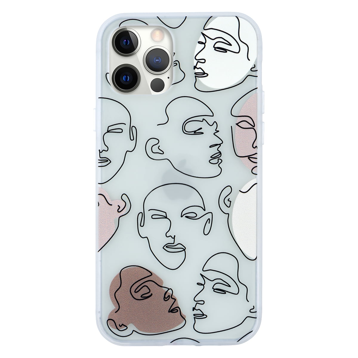 Cell Phone Case Designed For Iphone 12 Pro Max Protective Fashion Thin Case Slim Case Tpu Case Women Men Boys Girls Compatible With Iphone 12 Pro Max Matte Face Design Walmart Com