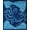 Blue, Pattern 4, variant on ODIKA 5'x7' Machine Washable Non-Slip Area Rug, Nautical Voyage Ocean Creature Underwater Adventure High Traffic Rug, Blue, 38762