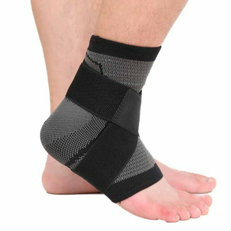1 pc Ankle Brace Compression Support Sleeve - BEST Ankle Compression Socks for Plantar Fasciitis, Arch Support, Foot & Ankle Swelling, Achilles Tendon, Joint Pain, Injury Recovery, Heel