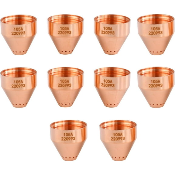 10Pcs 220993 Plasma Shield Mechanized Fit for Hypertherm 105 Cutting Torch Consumables